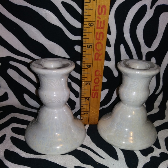 VTG Fabrique En Chine 2 Candle Holder Set - Picture 7 of 7